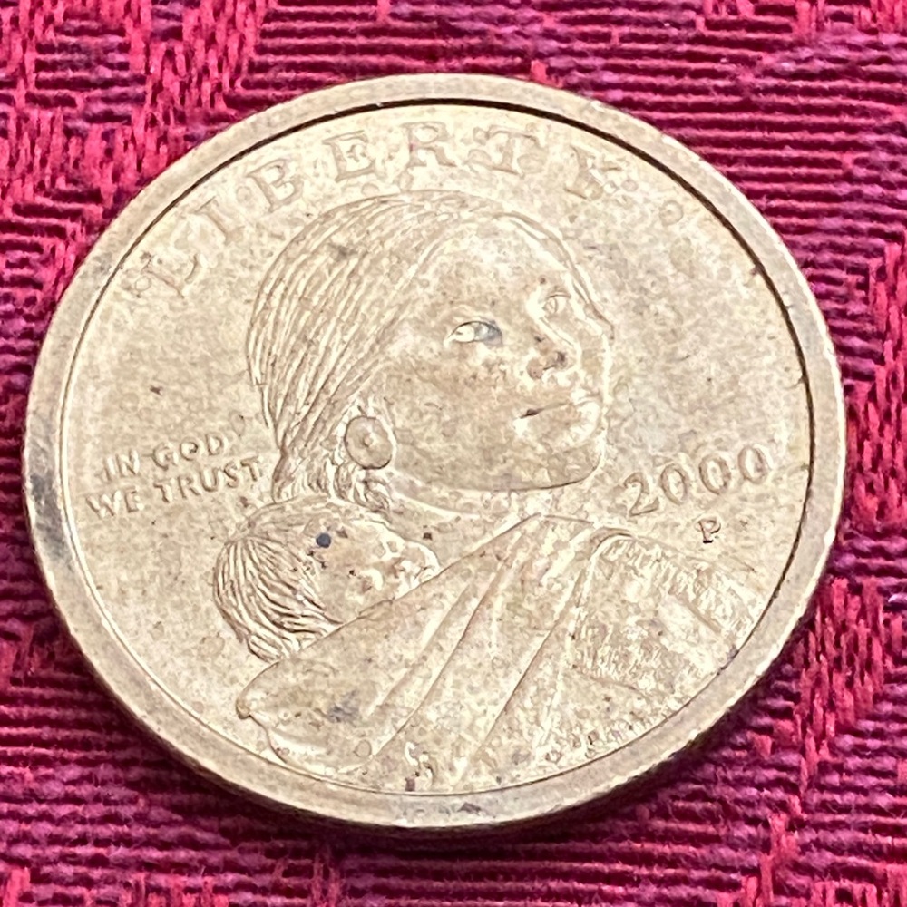Vintage 2000 P Sacagawea Dollar Coin
